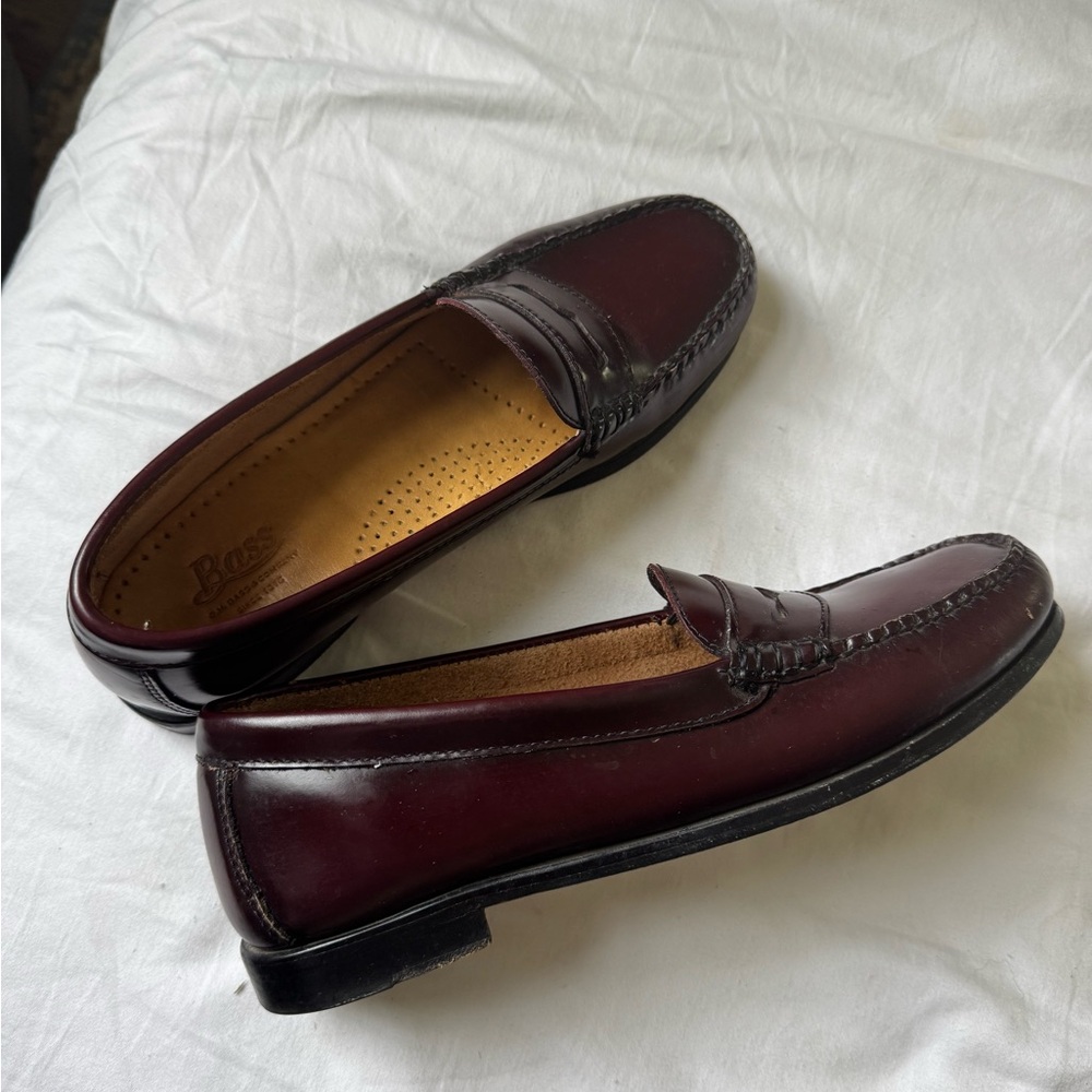 G.H. Bass & Co. Women's Weejuns Burgundy Loafers